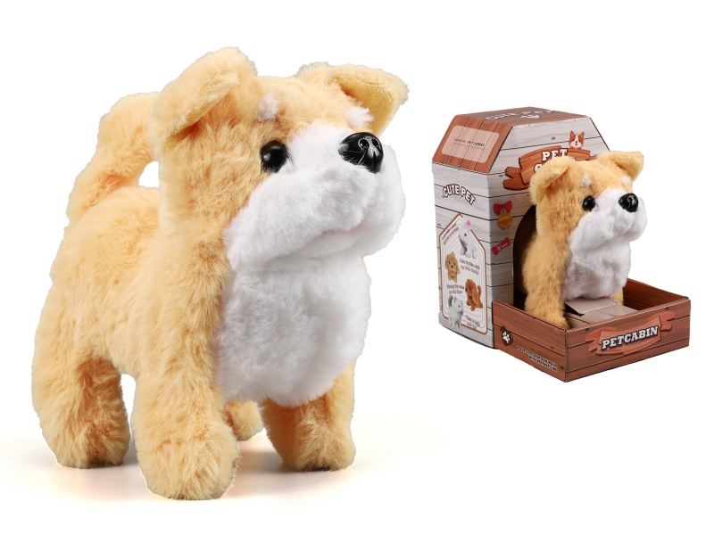 Electric Plush Dog Toy