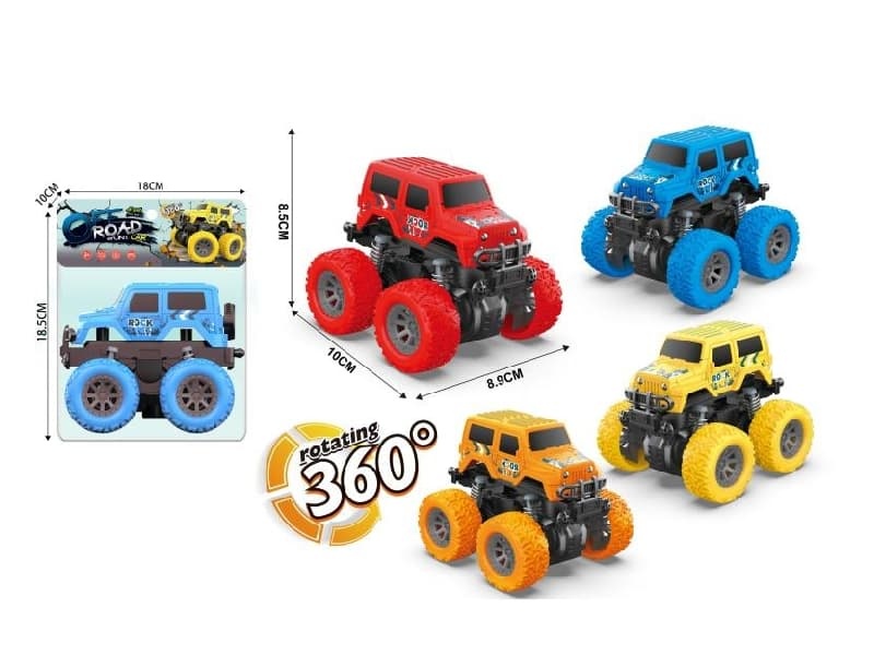 Double Friction/Four-Wheel Drive/The Stunt Jeep