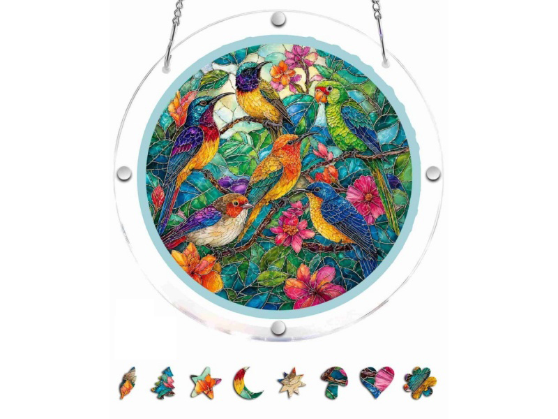 8.2-Inch Acrylic Jigsaw Puzzle