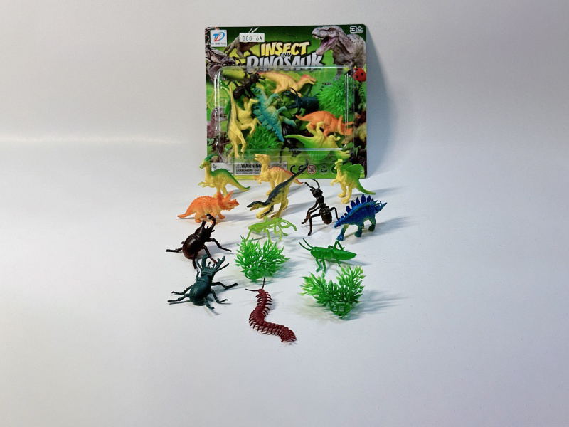 Pvc Simulation Dinosaur 14Pcs