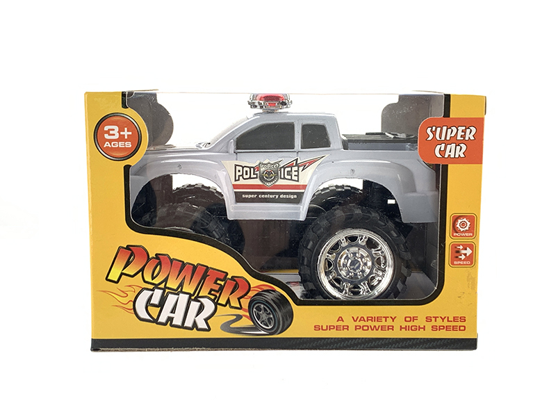 Friction Police Car