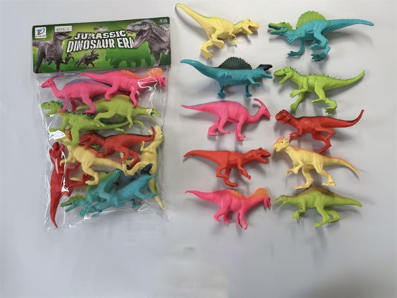 Pvc Dinosaur Set 10Pcs