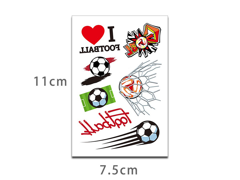 Football Tattoo Stickers