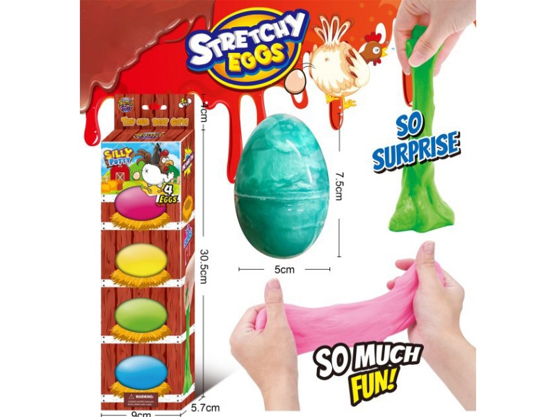 Puree Eggs In Four Pieces