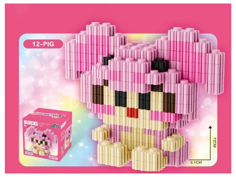 Zodiac - Pig Building Blocks 324Pcs