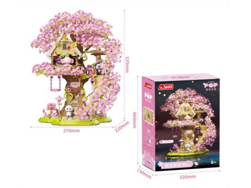 Building Block: Cherry Blossom Tree House