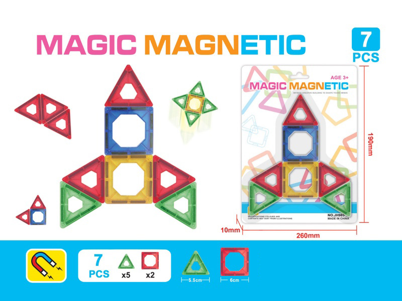Magnetic Building Blocks(7pcs)