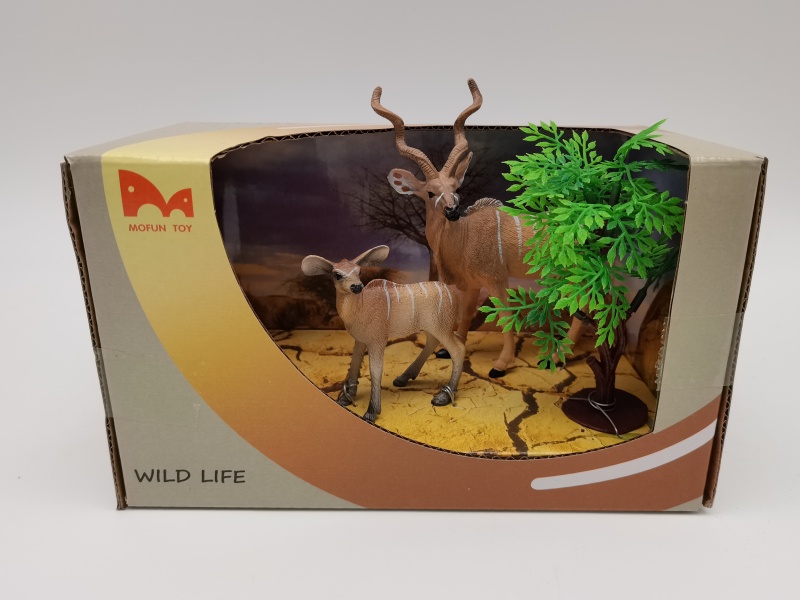 Taurotragus Model 2PCS + Tree