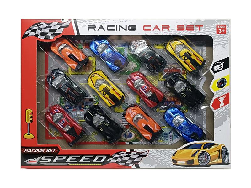 12pcs Slide Cars(AB Materials)