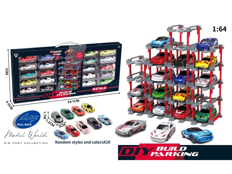 1: 64. Sliding Alloy Car