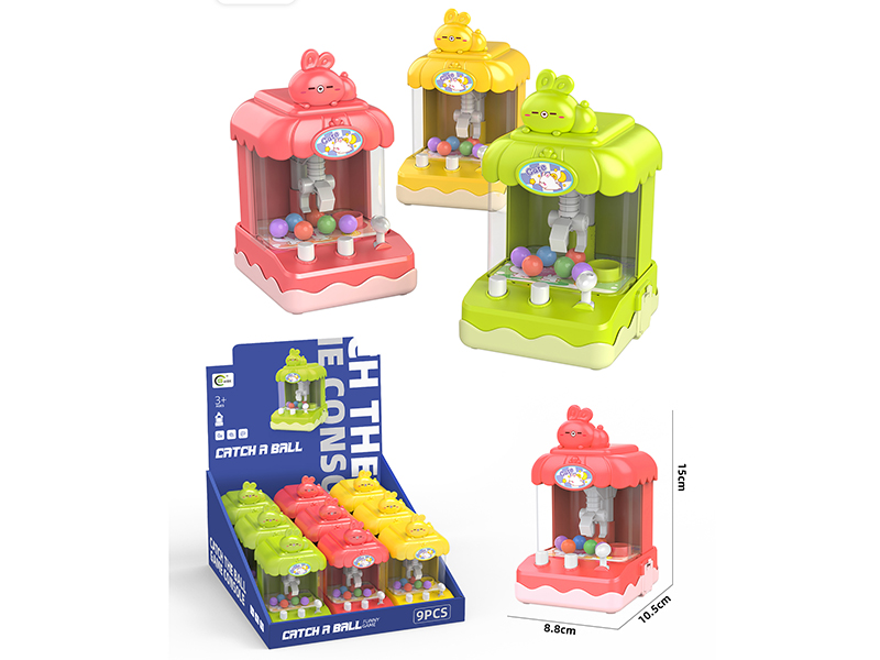 Rabbit Claw Machine 9pcs