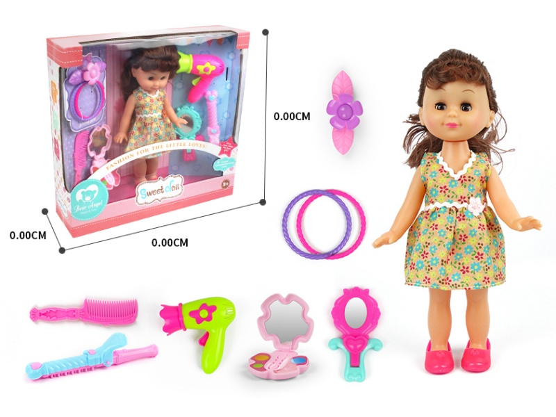 14-Inch Cute Girl Doll