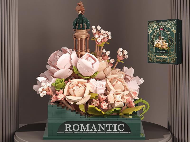 Love Mark Series Building Blocks - Love Contract 1454pcs