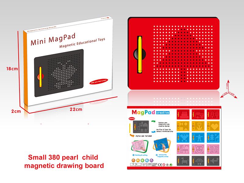 380 Beads Children Magnetism Drawing Board
