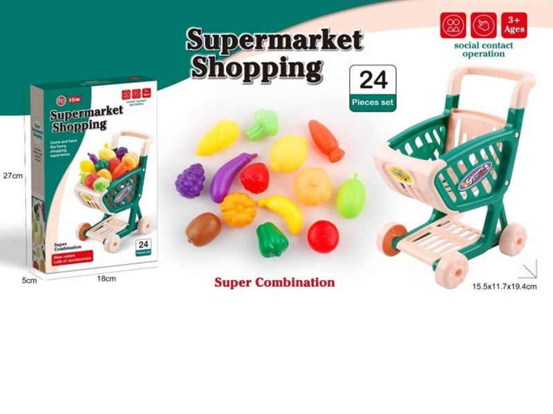 The Shopping Cart Carries Fruit