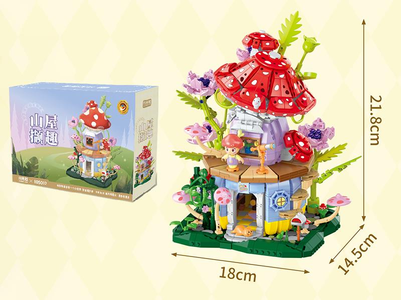 Mushroom House Building Blocks 1935PCS