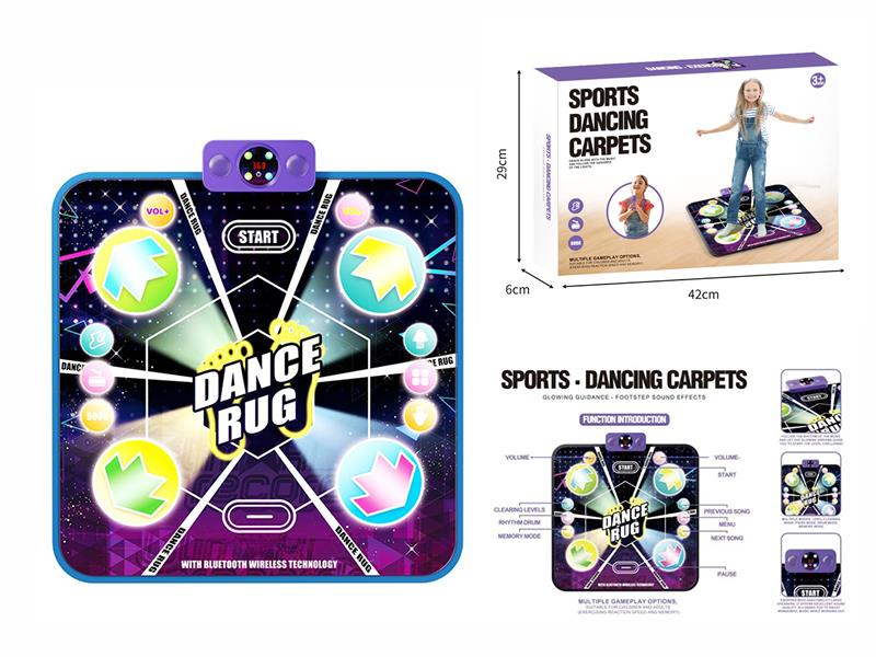 Bluetooth Dance Mat With Lights