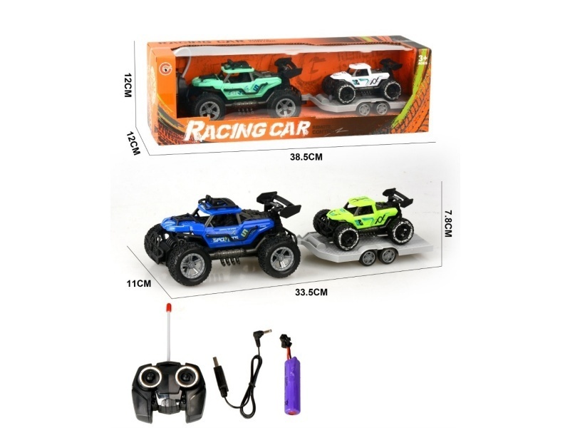 1:24 Four-Way Skeleton Remote Control Vehicle Inertial Off-Road Vehicle