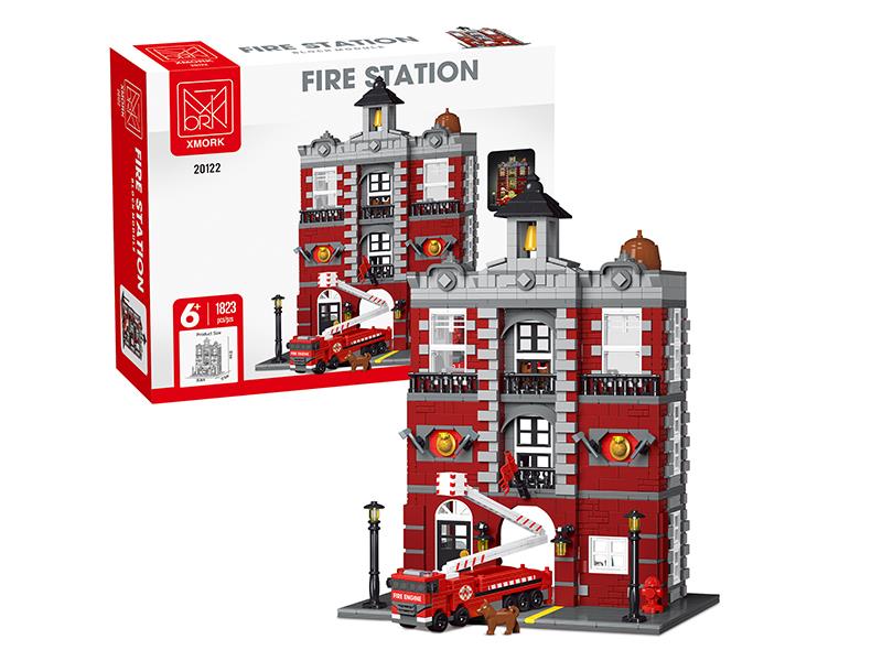 Fire Station Building Blocks 1823pcs