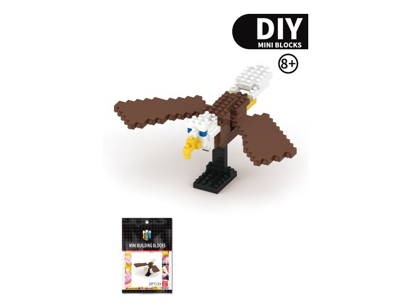 Eagle Building Blocks Animal Series 114 PCS