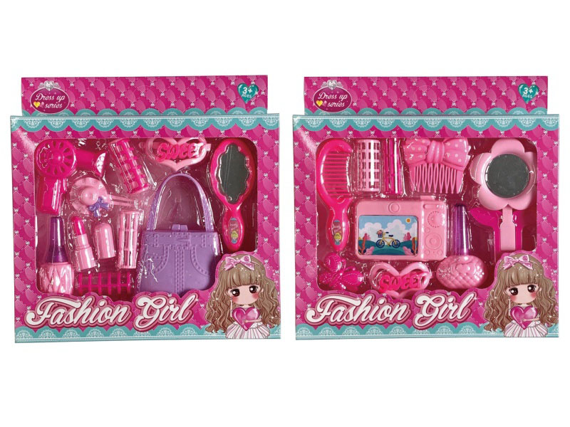 Cartoon Puzzle Girl Accessory Toy Set