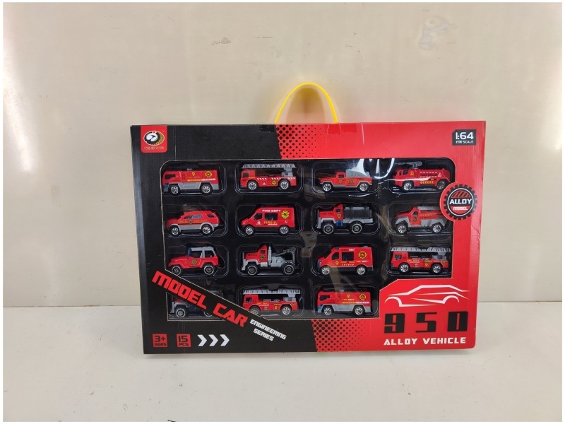 Slide Fire Metal Truck (15Pcs)