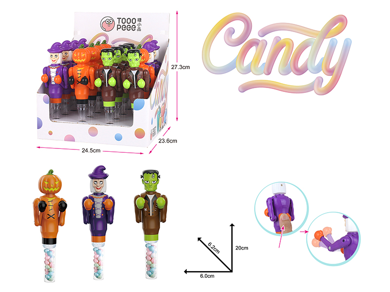 Halloween Boxer Candy Toys 16pcs