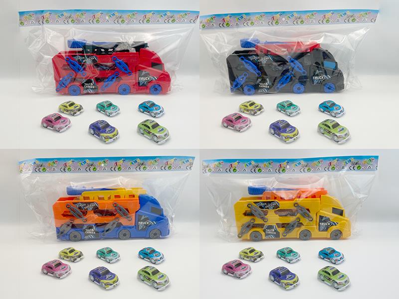 Folding Track Ejection Storage Car With PVC Cars