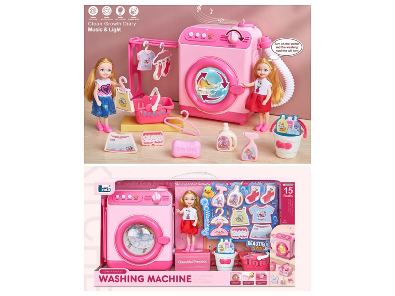 Electric Simulation Washing Machine Set