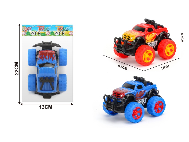 Inertia Pickup Fire Dragon Off-Road Vehicle 1:43