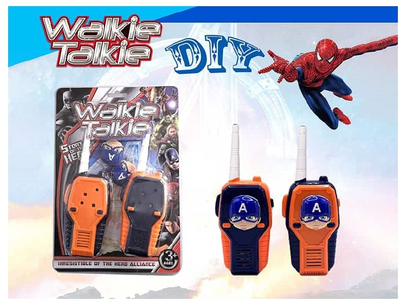 3D Head Captain America Interphone Toy