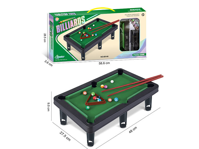 Flocked Billiards Table Toy