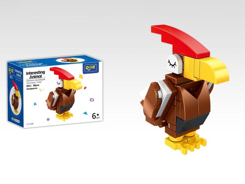 Woodpecker Building Blocks 36Pcs
