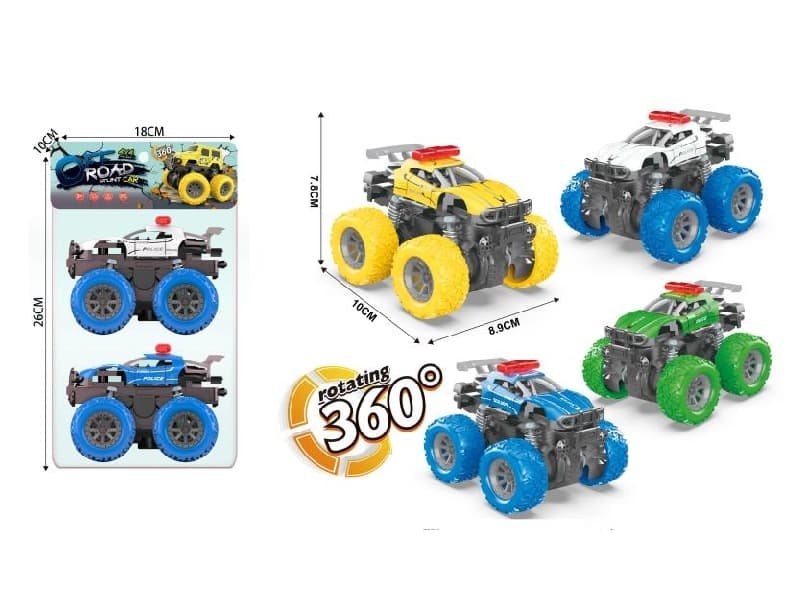 Double Friction/Four-Wheel Drive/Stunt Car