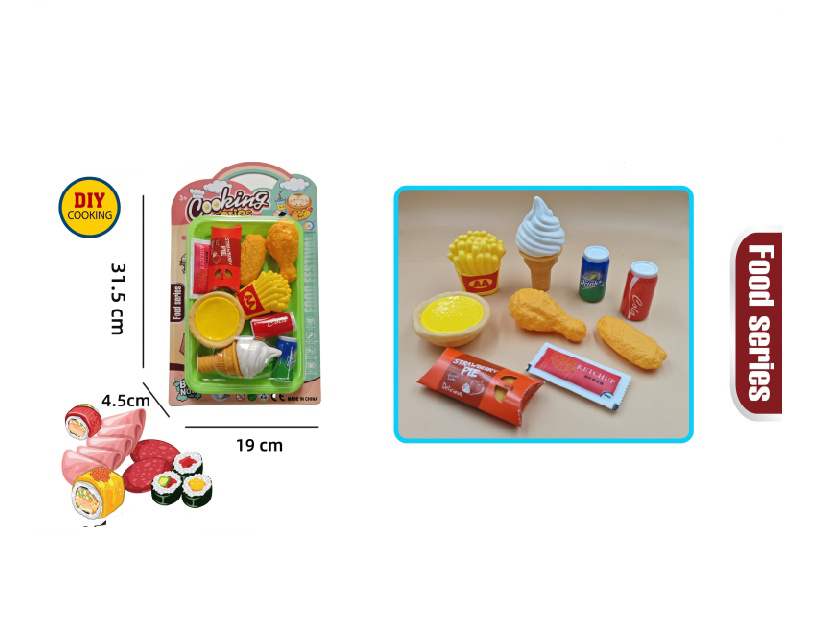 Pretend Play Western Dining Set