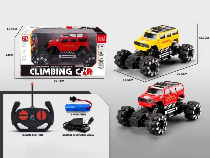 1:18 Simulation Remote Control Climbing Car
