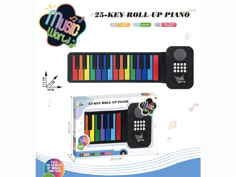 Rainbow Piano With 25 Keys