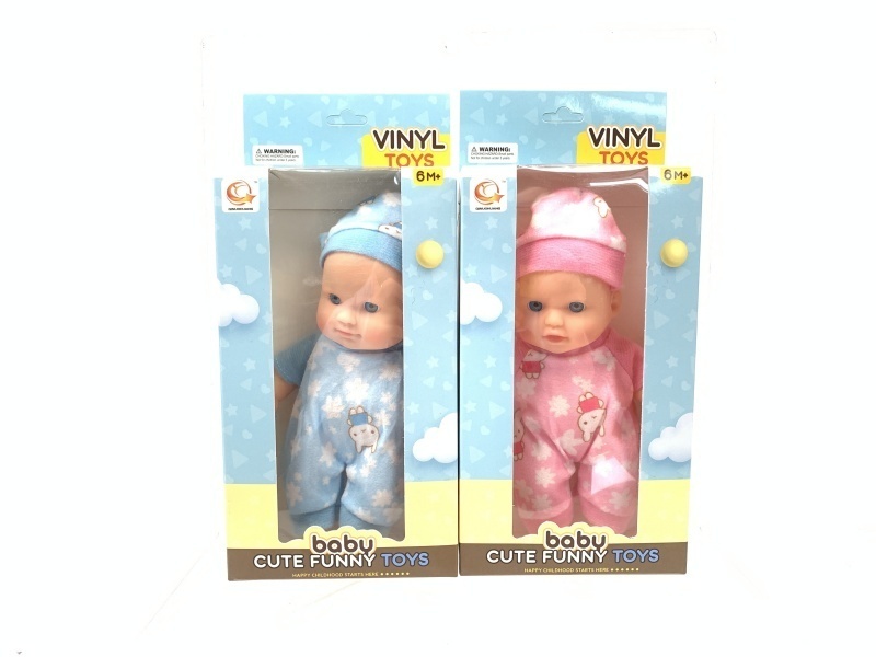 8-Inch Rubber-Lined Doll