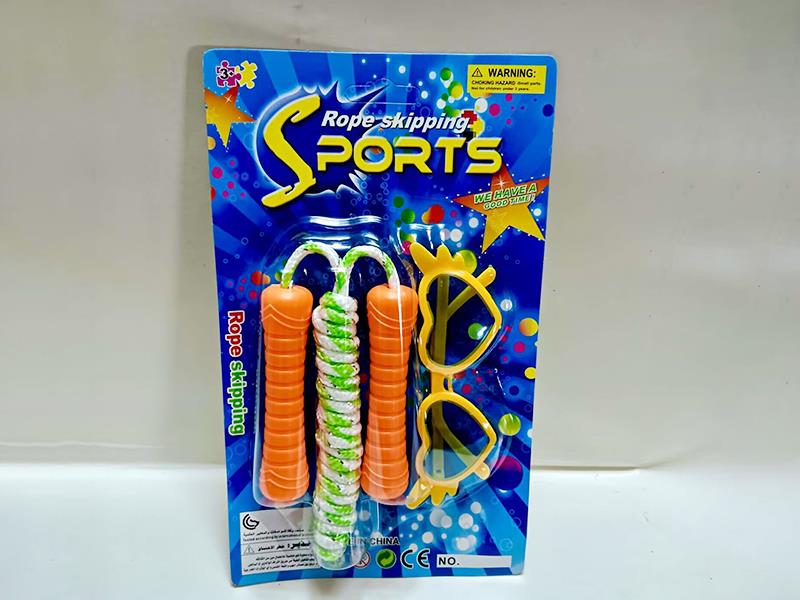 Rope Skipping + Glasses