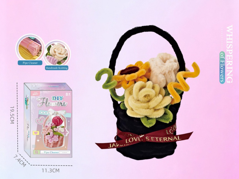 Diy Twisty Stick Flower Basket For Warm Night Flower Clusters