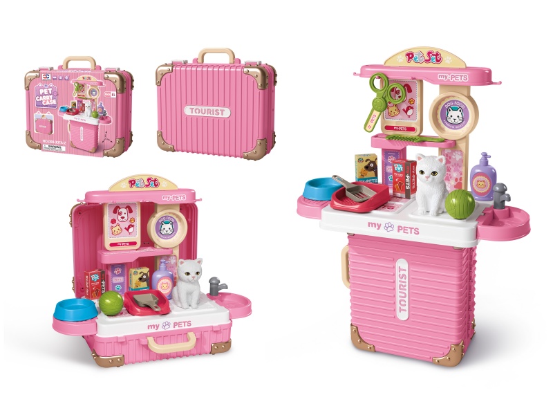 Pet Carry Case Role-Playing Pet Play Set