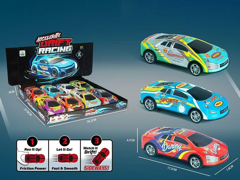 Alloy Inertial Drift Car