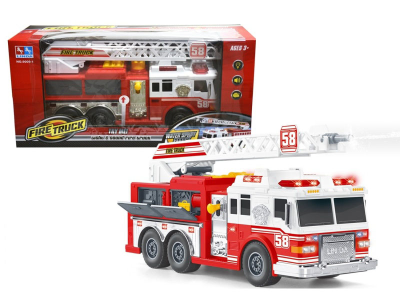 Electric Water-Spraying Fire Engine