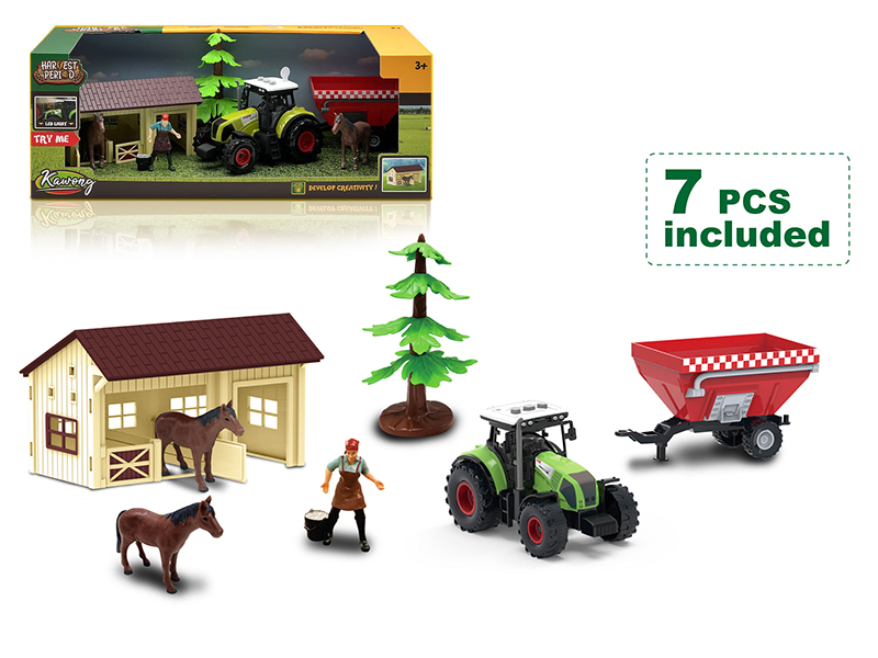 Farm Animal Scene Set 7pcs