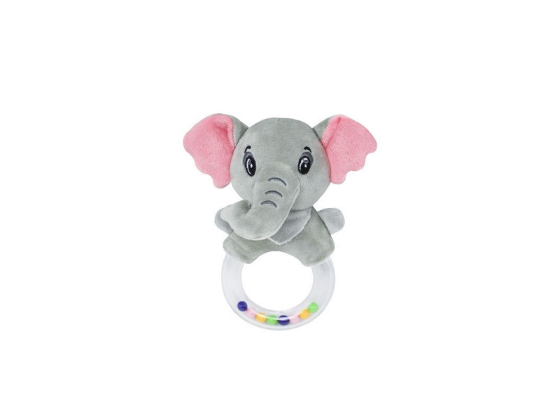 Elephant Baby Soothing Plush Hand-Cranked Bell