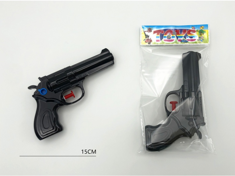Black Revolver Water Gun