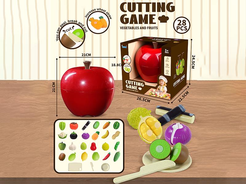 Cutting Fruit And Vegetable Set 28pcs
