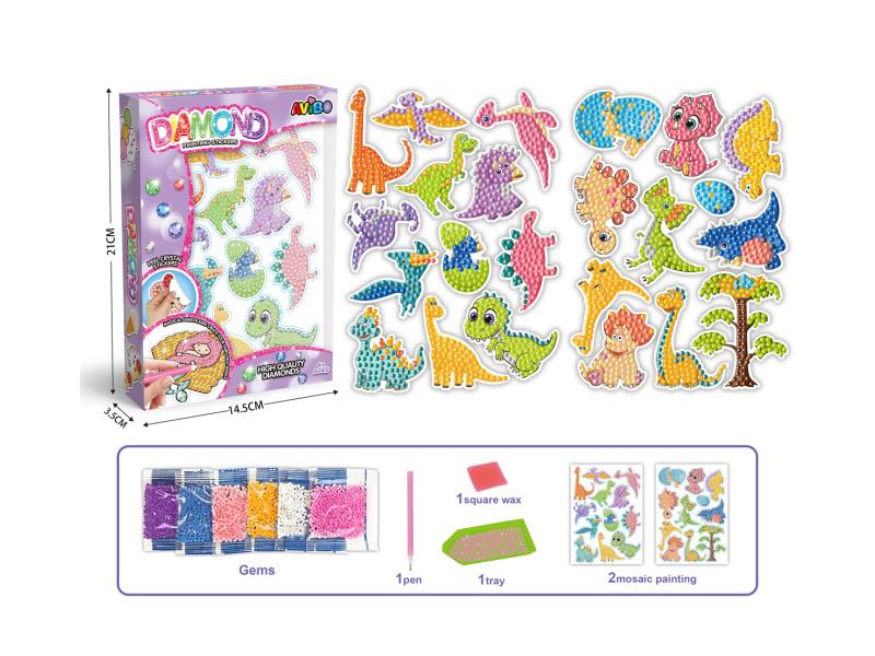 Creative Diamond Painting Set - Dinosaur