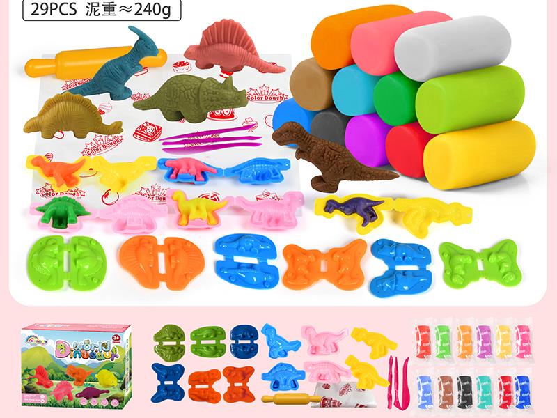 Play Dough Dinosaur Paradise Set 29pcs