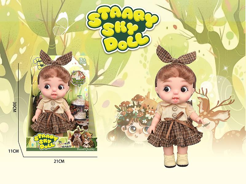 12 Inch Fully Vinyl Doll Forest Series